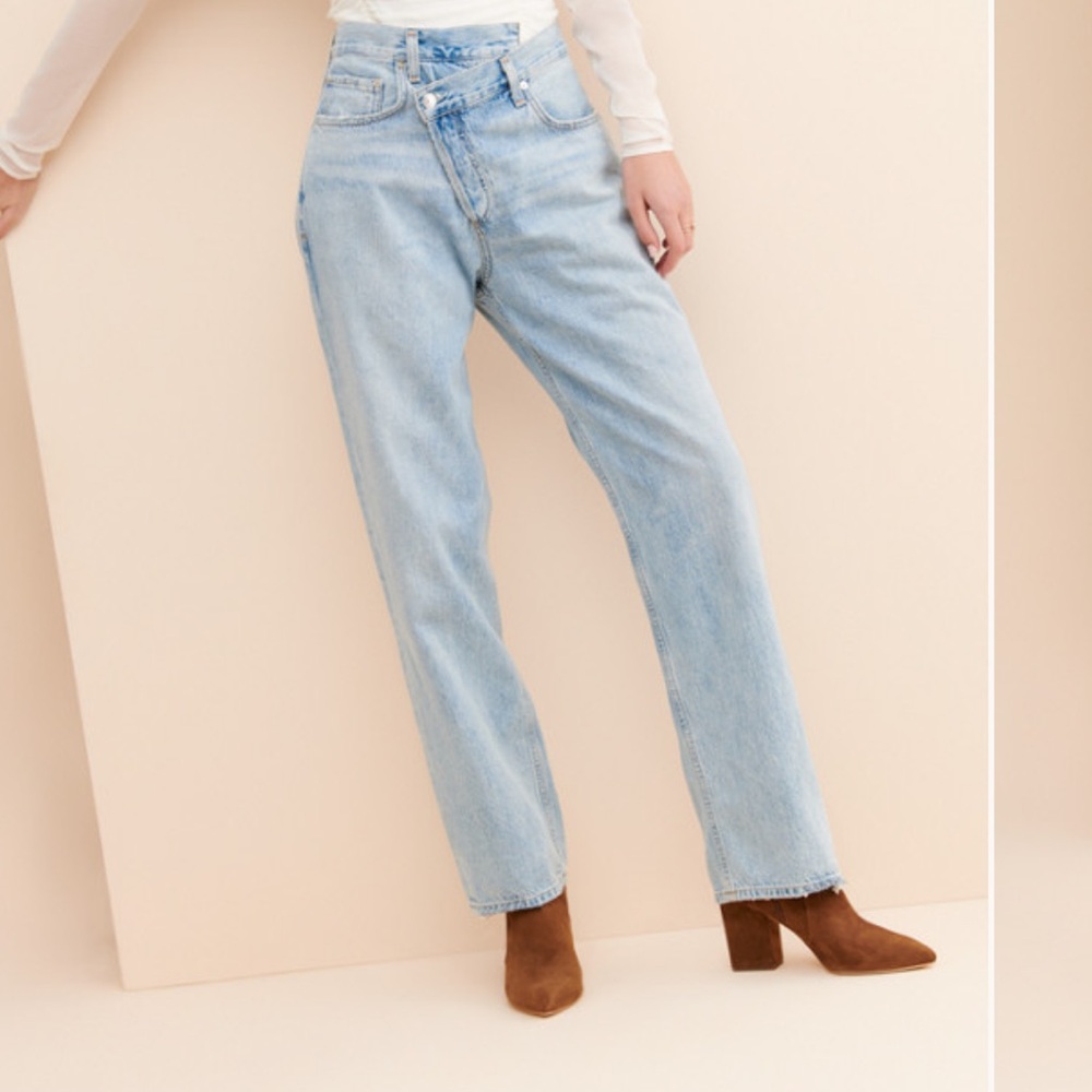 AGOLDE Criss Cross Jean. Size 30